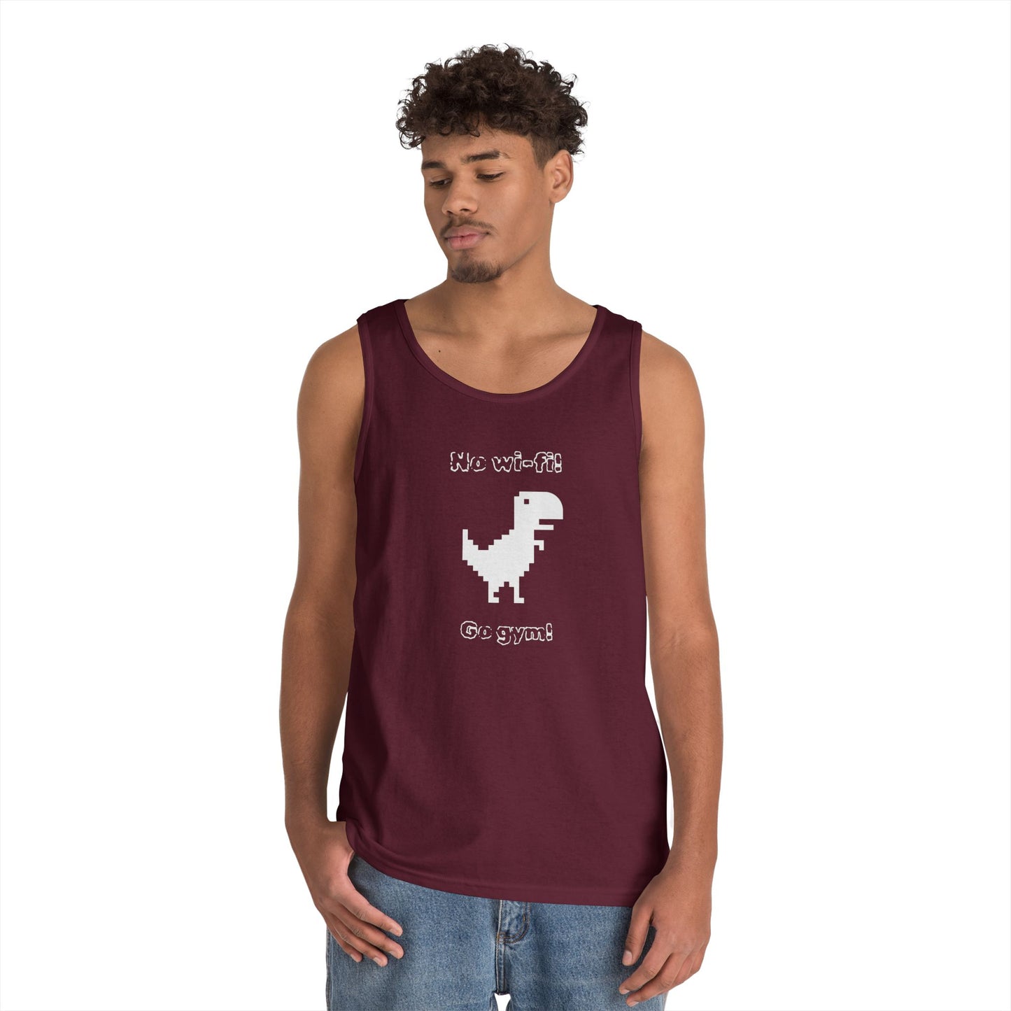 No wifi dinosaur game Tank Top